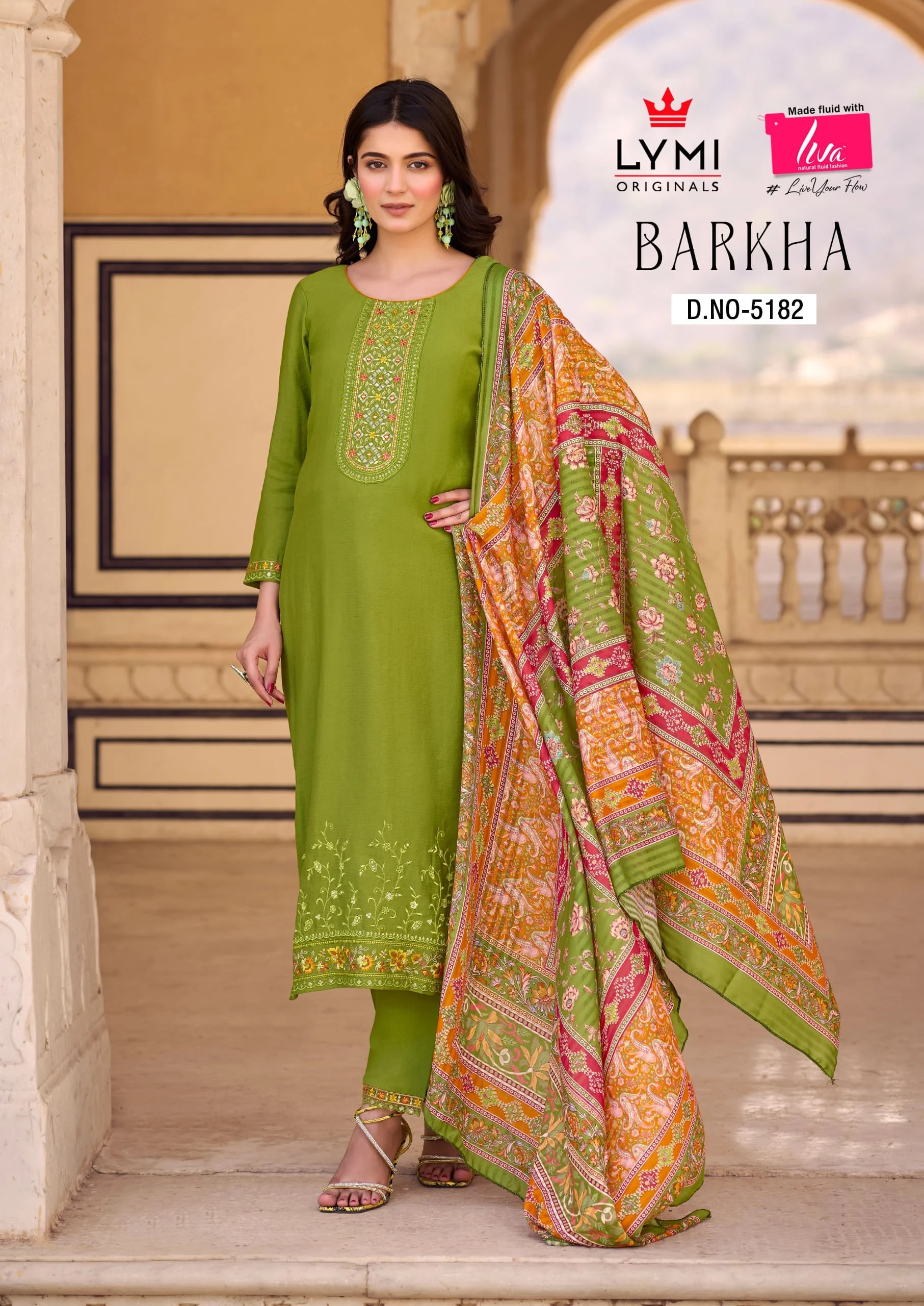 Rangoon Barkha Viscose Wholesale Readymade Salwar Suit Catalog — Wholesale Readymade Suit, Rangoon wholesale from Surat - Gallery Image 2